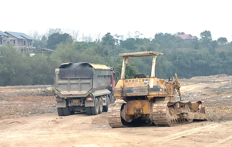 Lương Sơn - Hòa Bình: Lợi dụng thi công dự án, nhà thầu khai thác đất trái quy định