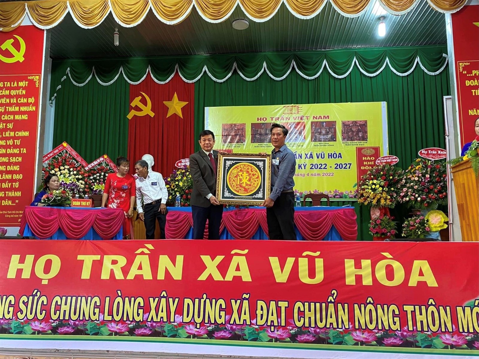 Đại hội họ Trần Việt Nam xã Vũ Hòa lần thứ nhất nhiệm kỳ 2022 - 2027