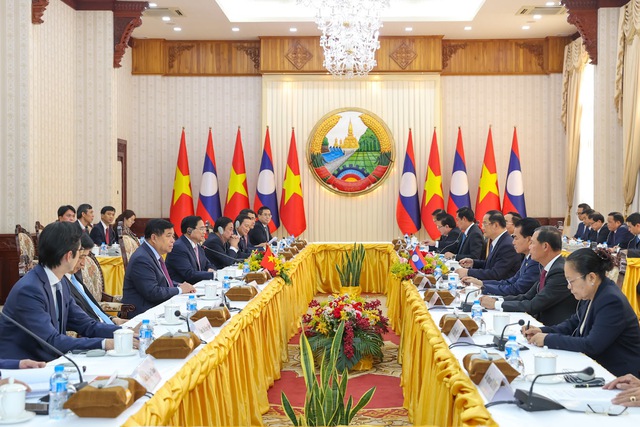 Th&uacute;c đẩy hợp t&aacute;c Việt Nam-L&agrave;o ng&agrave;y c&agrave;ng thực chất, hiệu quả