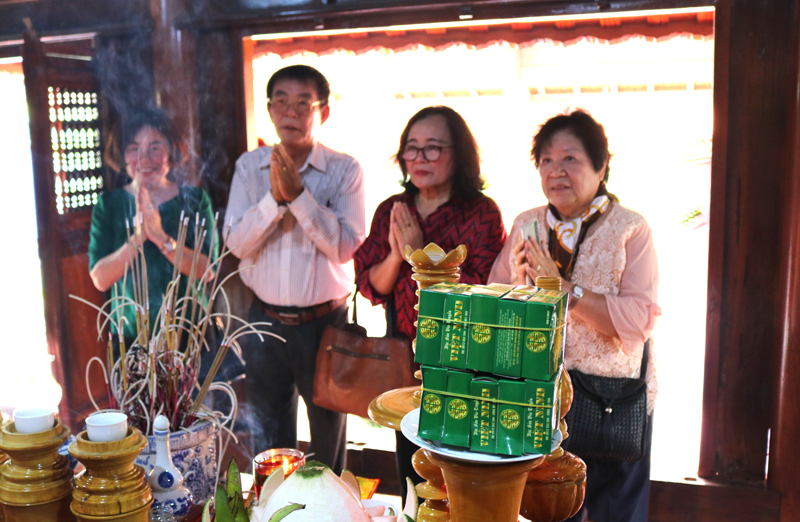 Hương Sơn, H&agrave; Tĩnh: Lễ kh&aacute;nh th&agrave;nh trung tu, t&ocirc;n tạo  DTLS cấp tỉnh nh&agrave; thờ Khai cơ hầu Đ&agrave;o Do&atilde;n Thắng