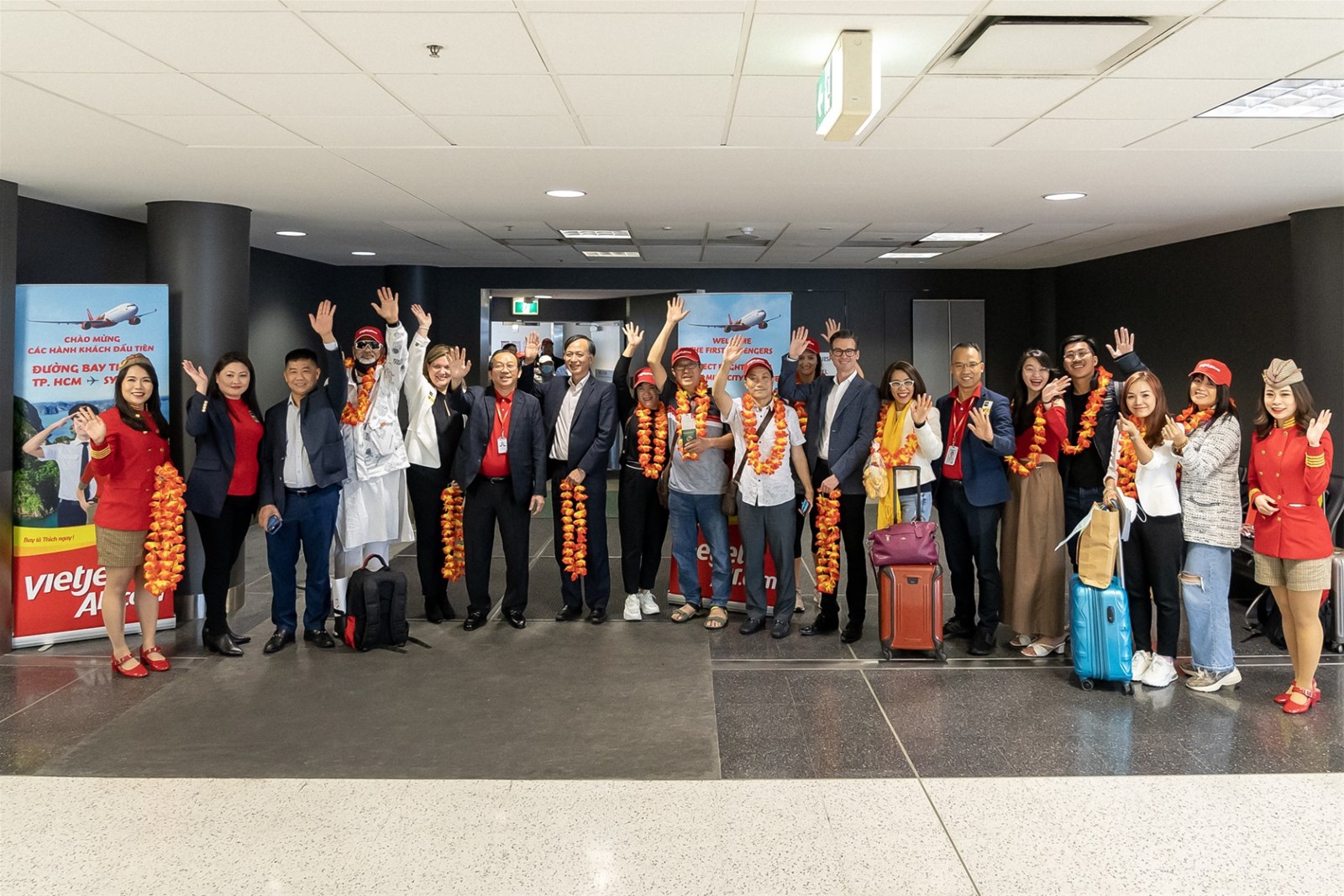 Vietjet chào đón khách hàng trên các đường bay kết nối Melbourne, Sydney với Việt Nam