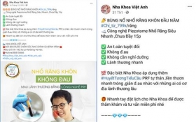 Hà Nội: Nhiều phòng khám nha khoa tư vấn quảng cáo có dấu hiệu quá phạm vi chuyên môn, người dân cần cẩn trọng