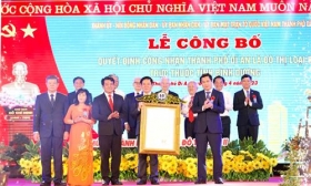 cong bo quyet dinh cong nhan tp di an binh duong la do thi loai ii