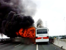 xe khach chay rui tren cao toc tphcm trung luong tai xe may man thoat chet
