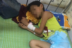 thach do uong ruou be trai 11 tuoi bi ton thuong nao nang
