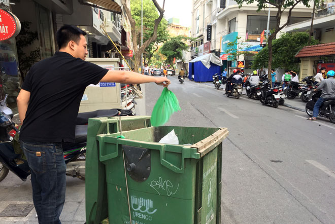 Tp. HCM: Tạo cho dân ý thức không xả rác