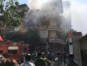 chay lon o cua hang kinh doanh gas