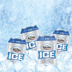 ra mat bia huda ice blast voi dien mao moi