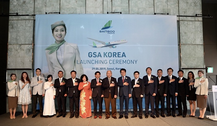 Bamboo Airways ra mắt Tổng đại lý tại Hàn Quốc