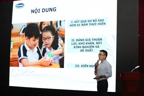 Hà Nội: Hơn 1 triệu trẻ được thụ hưởng sữa học đường