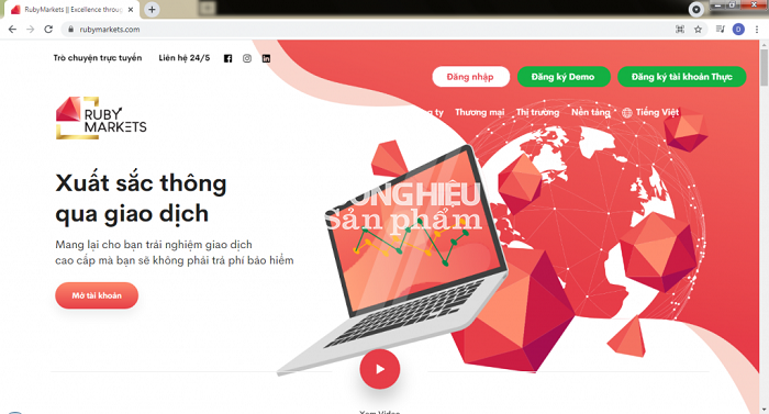 Unispace Corp Việt Nam đang tư vấn, m&ocirc;i giới đầu tư giao dịch chứng kho&aacute;n quốc tế ảo &ldquo;chui&rdquo; tại Rubymarkets.com?