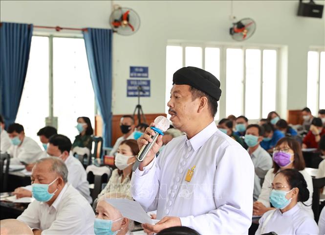 Chủ tịch nước Nguyễn Xuân Phúc tiếp xúc cử tri TP Hồ Chí Minh