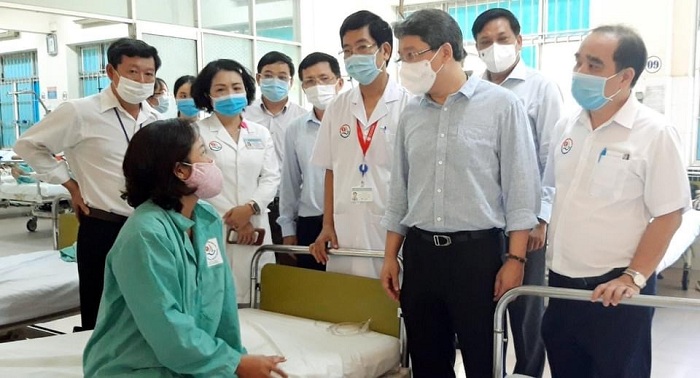 Kh&aacute;nh H&ograve;a: B&iacute; thư Tỉnh ủy kiểm tra c&ocirc;ng t&aacute;c ph&ograve;ng, chống dịch Covid-19