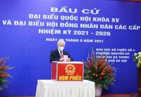 tong bi thu nguyen phu trong toi tin chac rang cuoc bau cu lan nay thanh cong tot dep