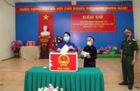 vinh phuc bau cu dai bieu quoc hoi khoa xv va dai bieu hdnd cac cap nhiem ky 2021 2026 dam bao tien do va dung quy dinh