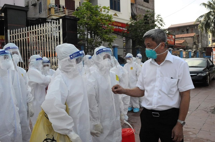 Test nhanh SARS-CoV-2 cho 19.000 công nhân và người dân tại ba điểm 'nóng' Bắc Giang