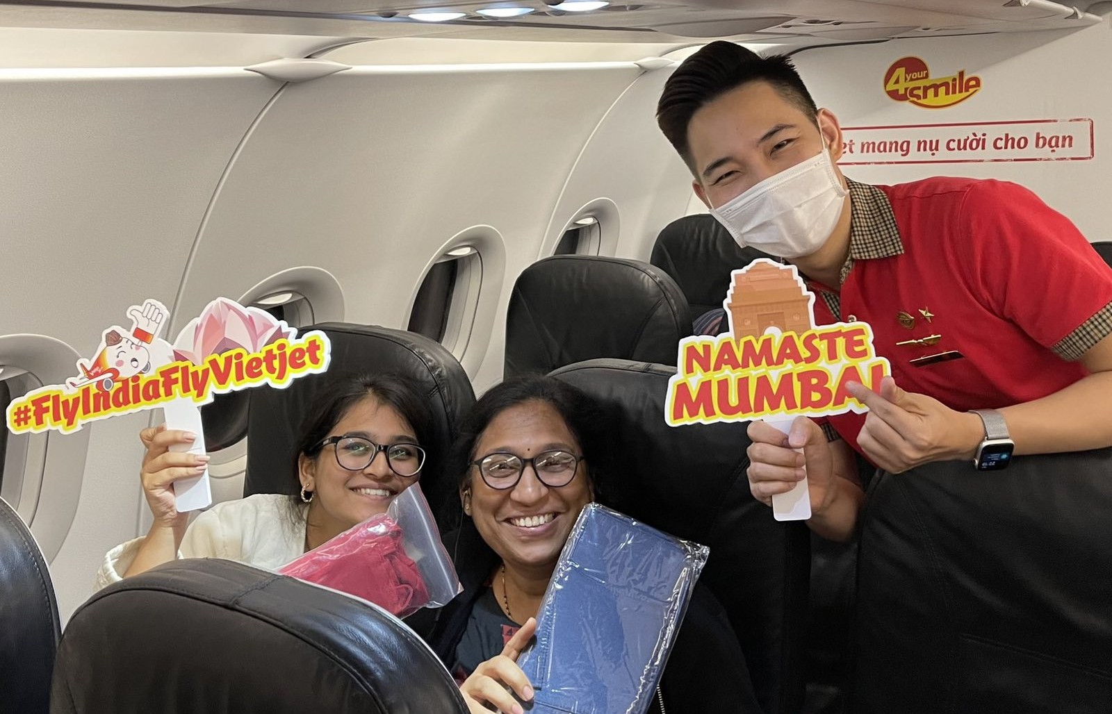 Bay tàu to đến Ấn Độ chỉ từ 0 đồng, Vietjet thôi!