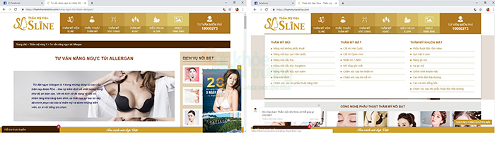 Thẩm mỹ viện Sline ngang nhi&ecirc;n hoạt động ngo&agrave;i giờ v&agrave; quảng c&aacute;o vượt giấy ph&eacute;p hoạt động?