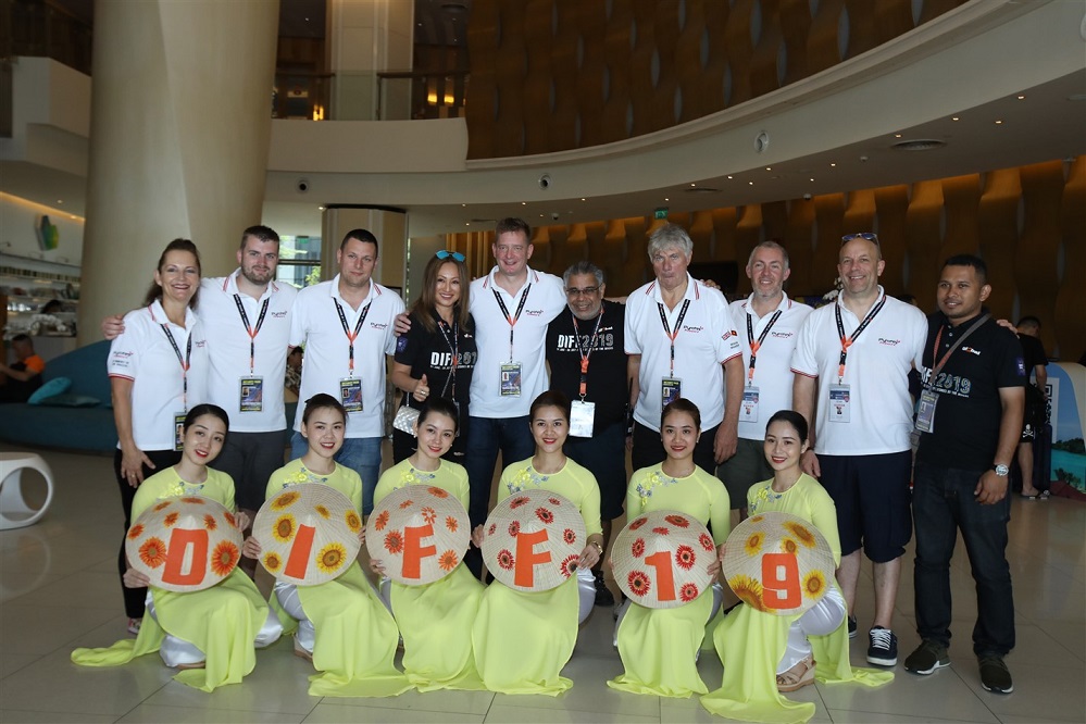 Đội ph&aacute;o hoa Anh, Trung Quốc đ&atilde; c&oacute; mặt ở Đ&agrave; Nẵng chuẩn bị cho DIFF 2019