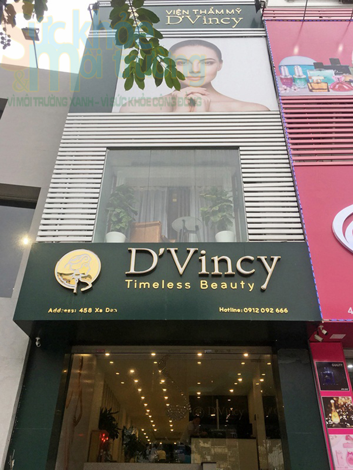 Thẩm mỹ viện D&rsquo;Vincy c&oacute; thực hiện dịch vụ vượt ph&eacute;p?