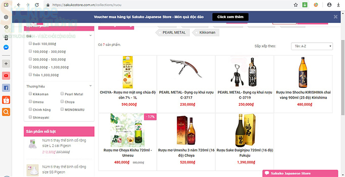 C&ocirc;ng ty TNHH B&aacute;n lẻ Sakuko Việt Nam &ldquo;ngang nhi&ecirc;n&rdquo; quảng c&aacute;o rượu tr&ecirc;n 15 độ