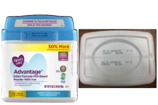 Thu hồi sữa bột d&agrave;nh cho trẻ em Parent Choice do chứa kim loại g&acirc;y ti&ecirc;u chảy