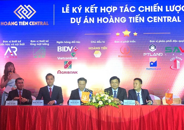 Ra mắt dự án Hoàng Tiến Central và ký kết hợp tác chiến lược với VietHome Group