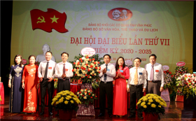 dang bo so van hoa the thao va du lich tinh vinh phuc to chuc dai hoi dai bieu lan thu vii