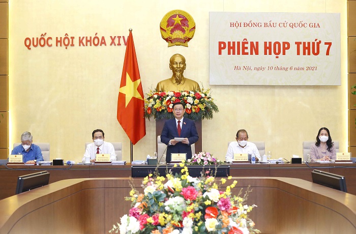 Thông qua Nghị quyết công bố kết quả và danh sách người trúng cử đại biểu Quốc hội khóa XV