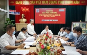 tskh phan xuan dung chu tich vusta tham lam viec voi viasee va tc kinh te moi truong