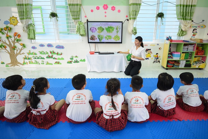 Mô hình đặc biệt giúp trẻ mầm non hết biếng ăn, thích đi học