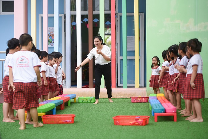 Mô hình đặc biệt giúp trẻ mầm non hết biếng ăn, thích đi học