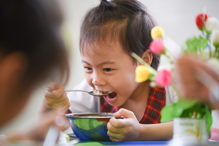 Mô hình đặc biệt giúp trẻ mầm non hết biếng ăn, thích đi học