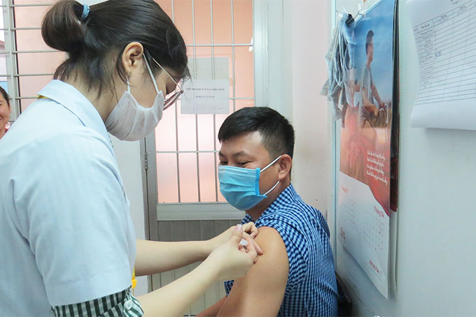 Khánh Hòa: Trên 1.820 người được tiêm vắc xin phòng Covid-19 trong đợt 3 
