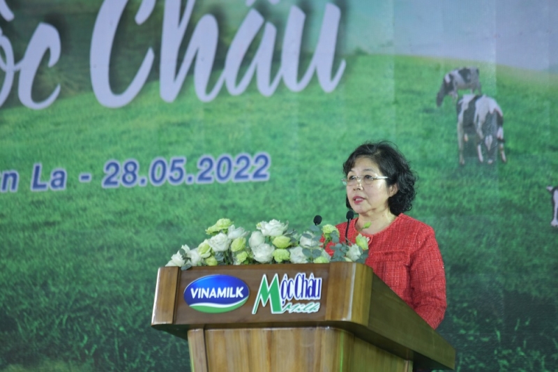 Mộc Châu Milk và Vinamilk chính thức ra mắt và khởi công dự án Tổ hợp thiên đường sữa Mộc Châu