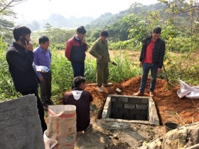 ho tro xay moi 930 nha tieu hop ve sinh cho ho gia dinh tren dia ban tinh ha giang