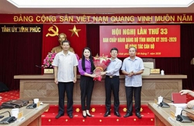 vinh phuc pho chu tich ubnd tinh le duy thanh duoc bau giu chuc pho bi thu tinh uy
