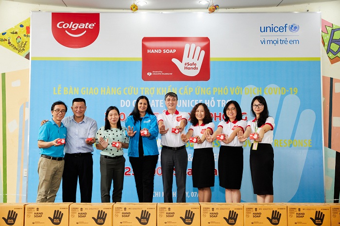 Colgate phối hợp cùng UNICEF Việt Nam hỗ trợ WHO ngăn ngừa dịch Covid - 19