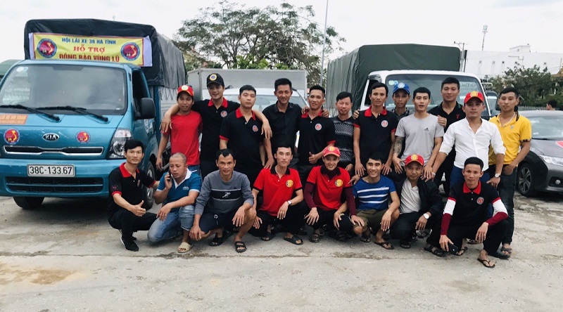 Hội lái xe 38 Hà Tĩnh, lan tỏa những tấm lòng nhân ái mùa dịch