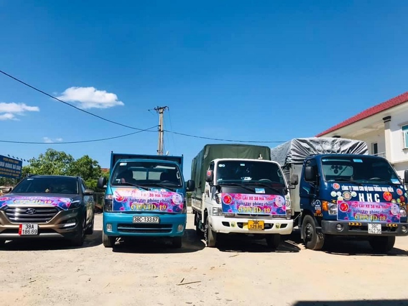 Hội lái xe 38 Hà Tĩnh, lan tỏa những tấm lòng nhân ái mùa dịch