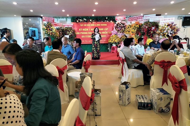 Kỷ niệm một năm thành lập Văn phòng đại diện Tạp chí Sức khỏe và Môi trường tại miền Tây