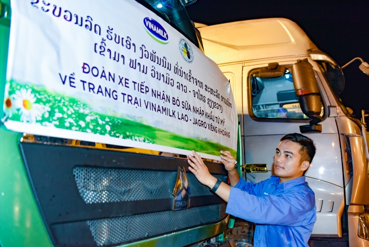 Vinamilk nhập 1000 bò sữa HF từ Mỹ về tổ hợp trang trại tại Lào
