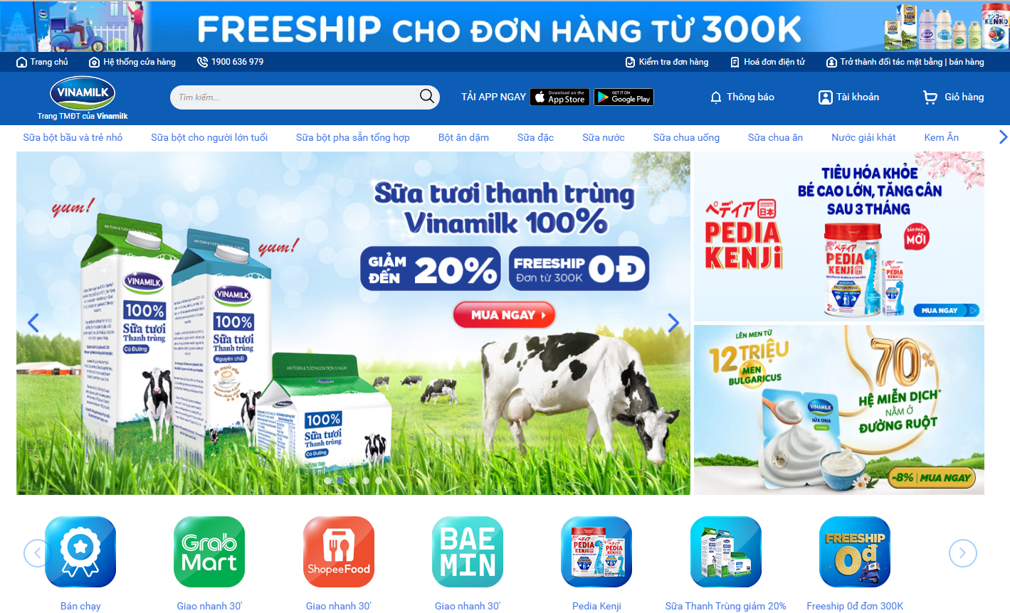 Vinamilk có 5 nhãn hiệu lọt top 10 thương hiệu sữa và sản phẩm từ sữa được chọn mua nhiều nhất