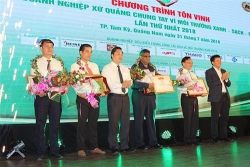 quang nam ton vinh 9 doanh nghiep co thanh tich trong viec bao ve moi truong