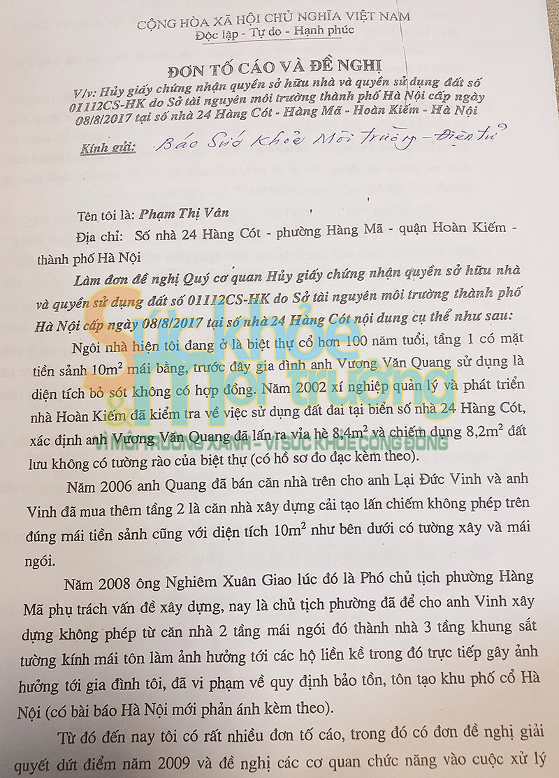 24 H&agrave;ng C&oacute;t - Sai phạm nối tiếp sai phạm do ch&iacute;nh quyền &ldquo;l&agrave;m ngơ&rdquo;?