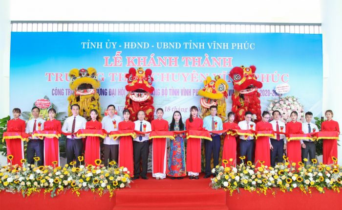 Khánh thành trường THPT chuyên Vĩnh Phúc