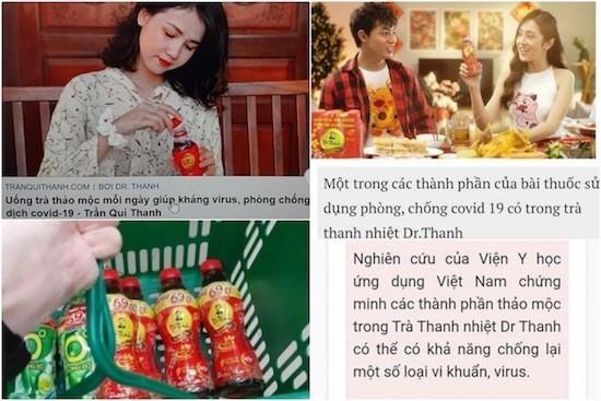 Uống trà Dr Thanh phòng Covid hay trò lố của Tân Hiệp Phát