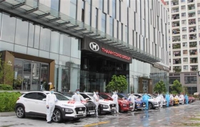 hoi xe hyundai kona viet nam club chung tay day lui covid 19