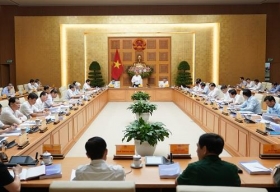 thu tuong chu tri phien hop tieu ban kt xh ve bo sung cap nhat cac du thao van kien