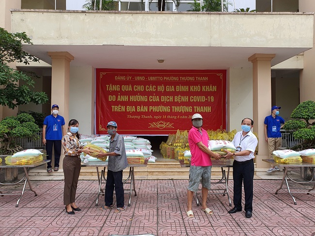 UBND phường Thượng Thanh: Làm tốt công tác phòng chống dịch lập nhiều vùng xanh an toàn